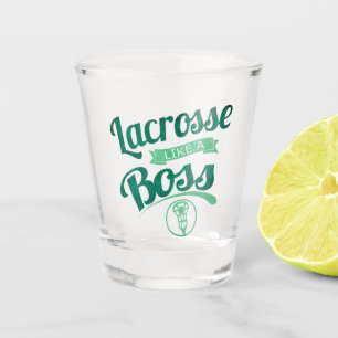 Copo De Shot Lacrosse Como Um Chefe