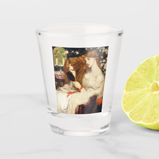 Copo De Shot Lady Lilith (Beleza Impressionante com Cabelo Verm (Frente)