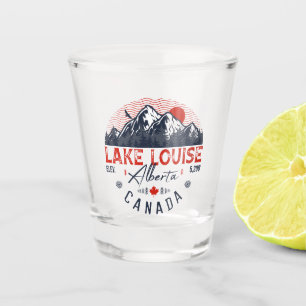 Copo De Shot Lago Louise Alberta Canada Viagem Ski Souvenirs