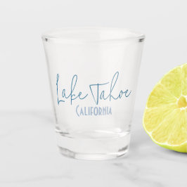 Copo De Shot Lago Tahoe, Califórnia Lembrança de Viagem