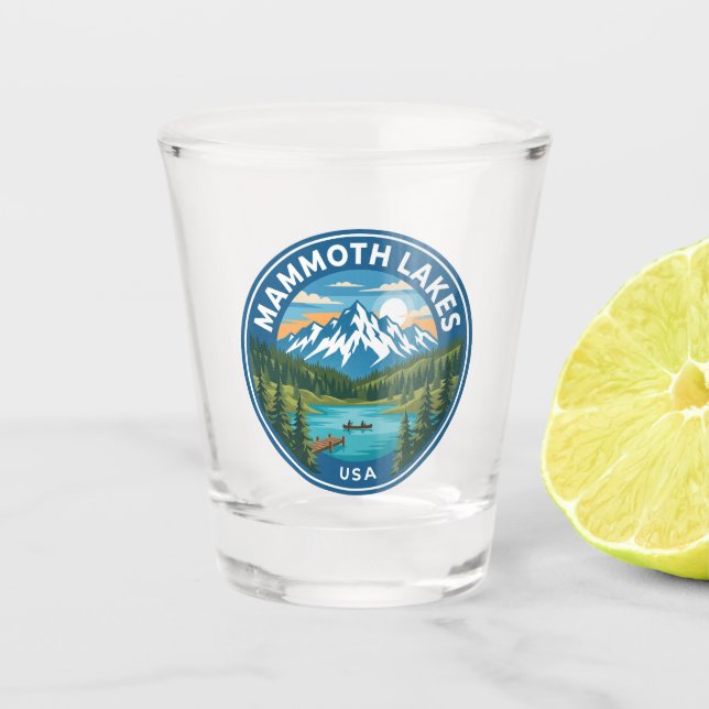 Copo De Shot Lagos Mammoth EUA (Frente)