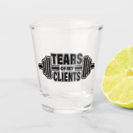 Copo De Shot Lágrimas de meus clientes, ganchos de presentes do