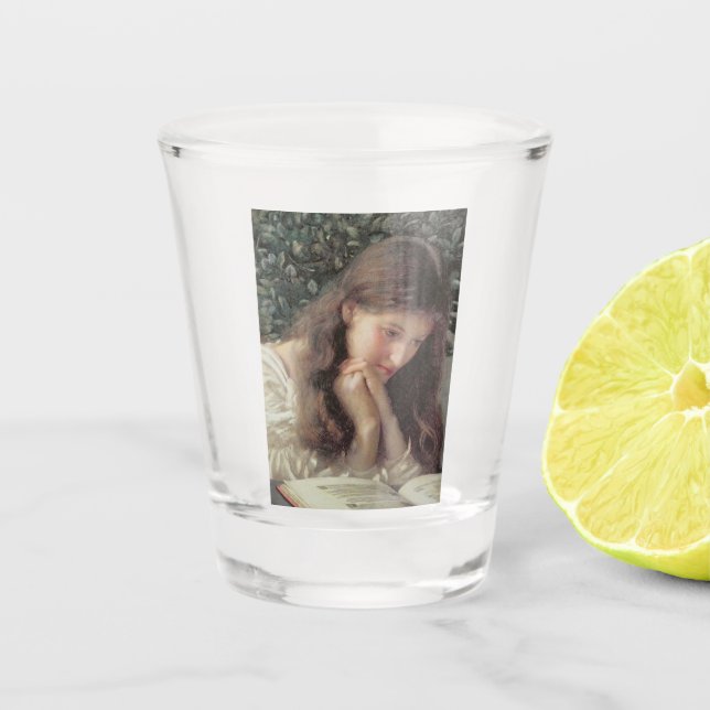 Copo De Shot Lágrimas Incultas (Bela Mulher em Lágrimas) (Frente)