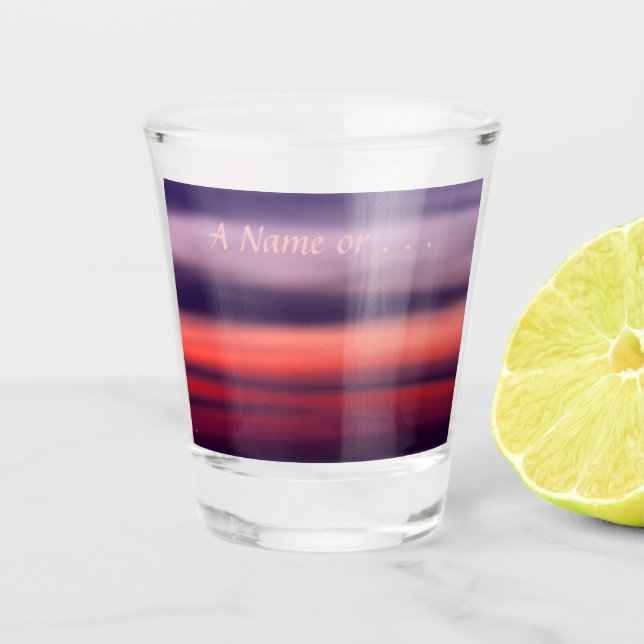 Copo De Shot Lake Superior Sunrise Fotografia Duluth Minnesota (Frente)