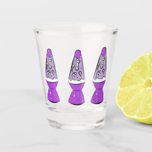 Copo De Shot Lâmpada Ghost Lava