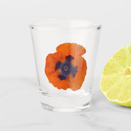 Copo De Shot Laranja Escarlate Poppy 1