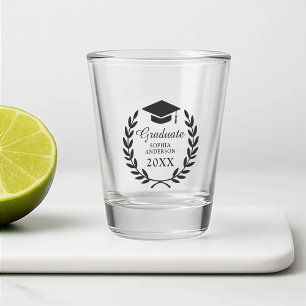 Copo De Shot Laurel Wreath Emblem do Partido de Formando Person