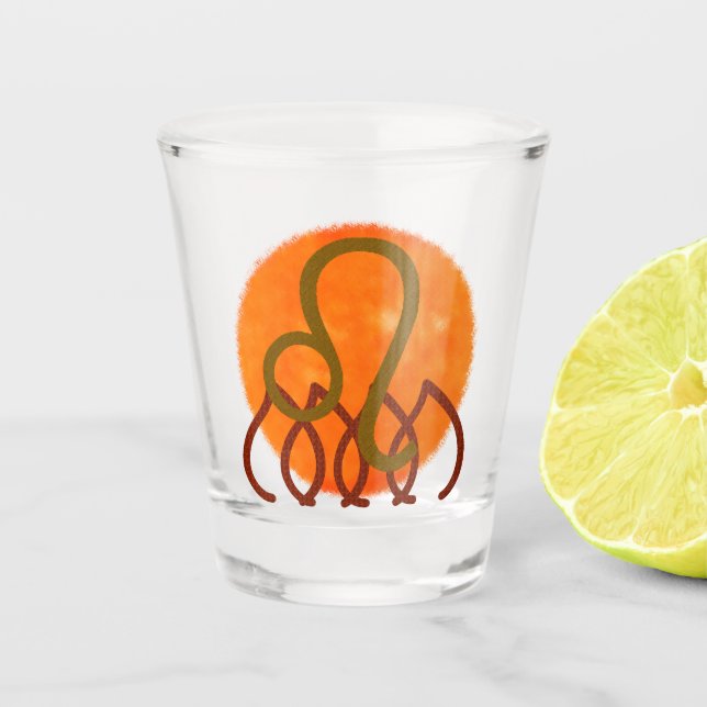 Copo De Shot Leo (Frente)