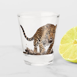 Copo De Shot Leopardo
