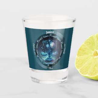 Copo De Shot Libra Zodíaco Personalizável
