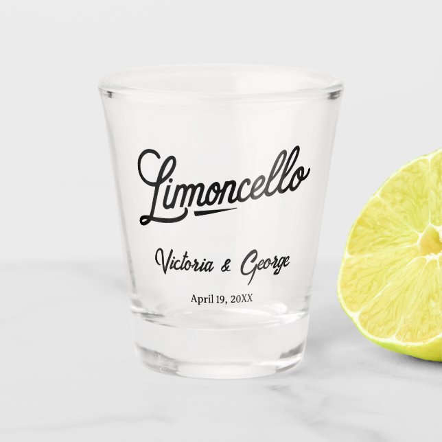 Copo De Shot Limoncello (Frente)