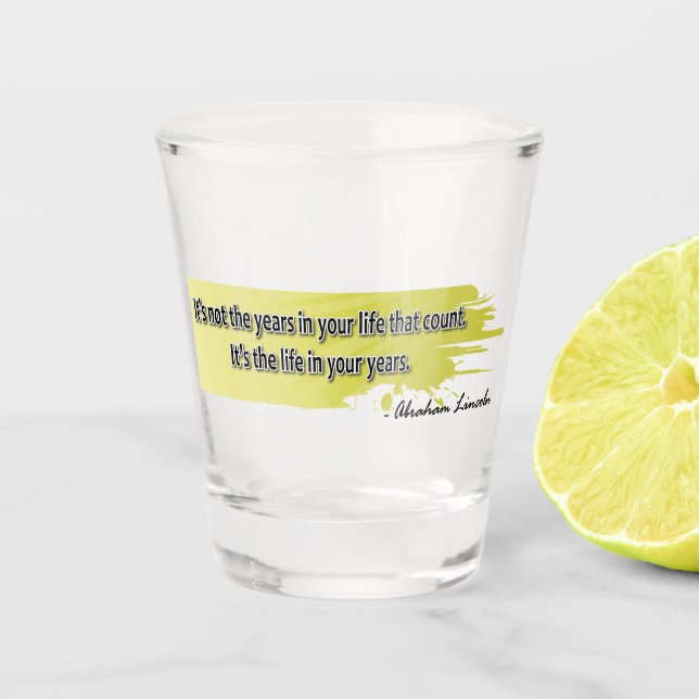 Copo De Shot Lincoln (Frente)