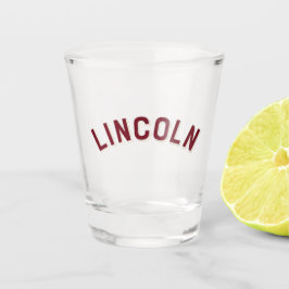 Copo De Shot Lincoln, Arca de Vintage de Nebraska