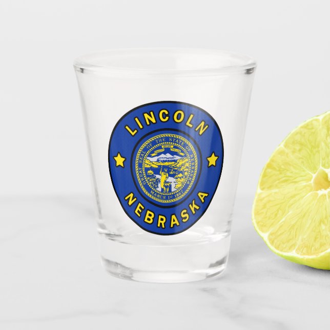 Copo De Shot Lincoln Nebraska (Frente)