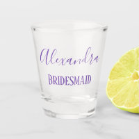 Linda Lavanda Bridesmaid Keepsael