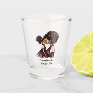 Copo De Shot Linda mãe negra e filha (24)