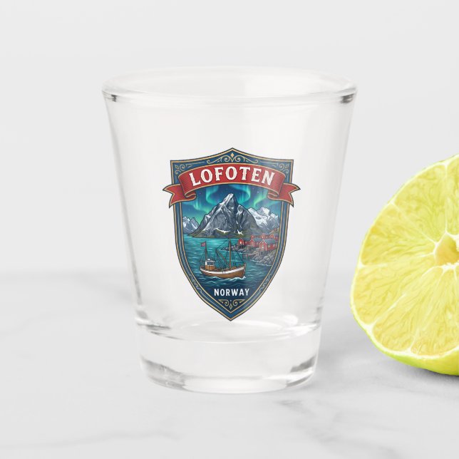 Copo De Shot Lofoten Noruega (Frente)