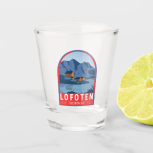 Copo De Shot Lofoten Norway Viagem Vintage Art