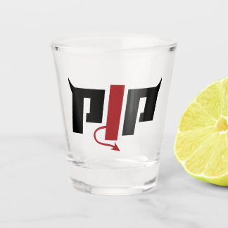 Copo De Shot Logotipo da PJP Horn - Pierce Jackson Productions