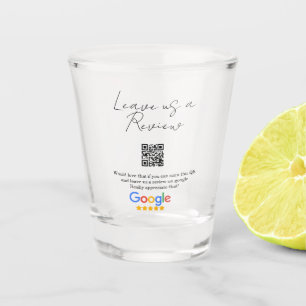 Copo De Shot logotipo de avaliação de negócios do Google Scan Q