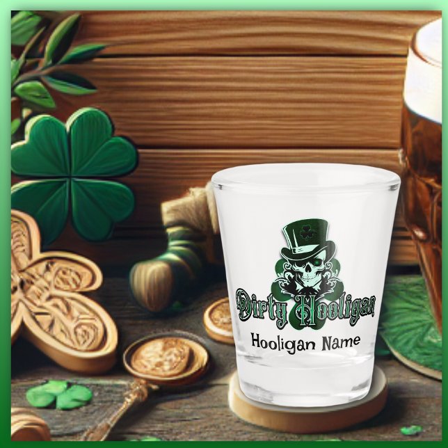 Copo De Shot Logotipo Dirty Hooligan - Personalizado (Criador carregado)