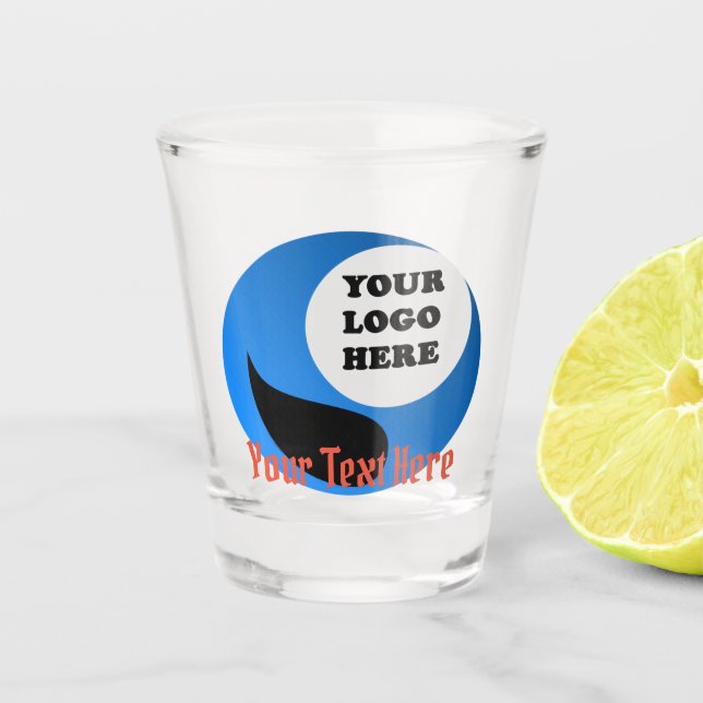 Copo De Shot Logotipo Personalizado da Empresa (Frente)