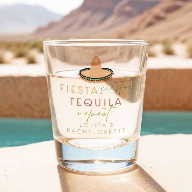 Copo De Shot LOLITA Fiesta Siesta Tequila Bachelorette Favor (Criador carregado)