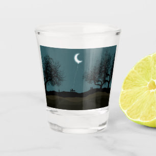 Copo De Shot Lua Balão