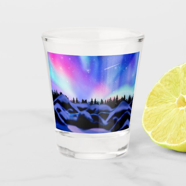 Copo De Shot Luzes de sonho (Frente)