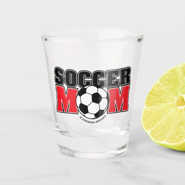 Copo De Shot Mãe de Futebol (Frente)