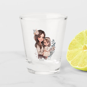 Copo De Shot Mãe e filha adoráveis personalizadas (3)