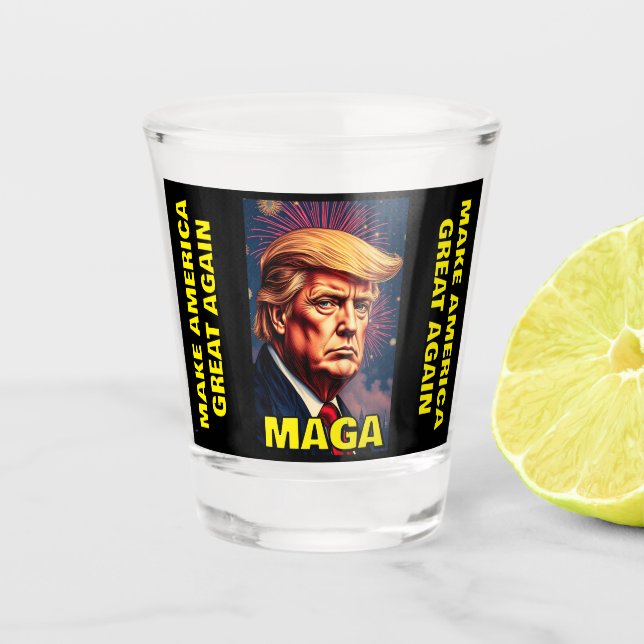 Copo De Shot MAGA Shot glass (Frente)