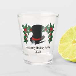 Copo De Shot Magos Hat e Magic Wand com Holly