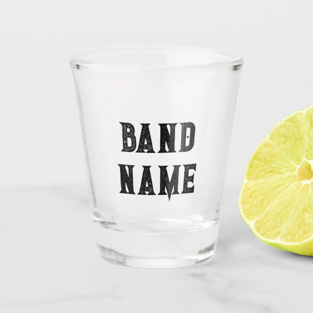 Copo De Shot Mala de Banda Personalizada (Frente)
