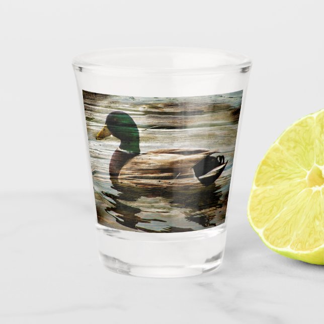 Copo De Shot Mallard Duck (Frente)