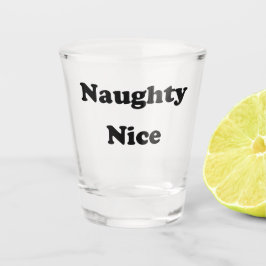 Copo De Shot Malvado ou engraçado preto legal