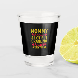 Copo De Shot Mamãe Art Vovó Sabe Tudo