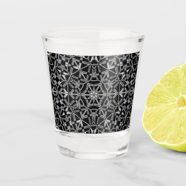 Copo De Shot Mandala Industrial (Frente)