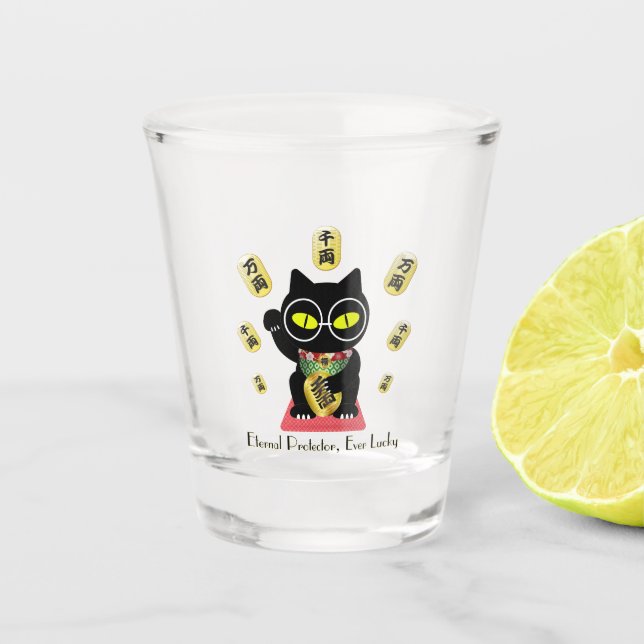Copo De Shot Maneki Neko Lucky Poilue (Frente)