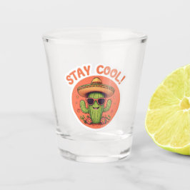 Copo De Shot Mantenha a calma.