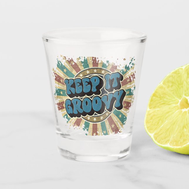 Copo De Shot Mantenha-o ranzinza (Frente)