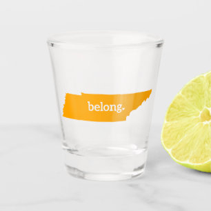 Copo De Shot Mapa do Estado do Tennessee Belong