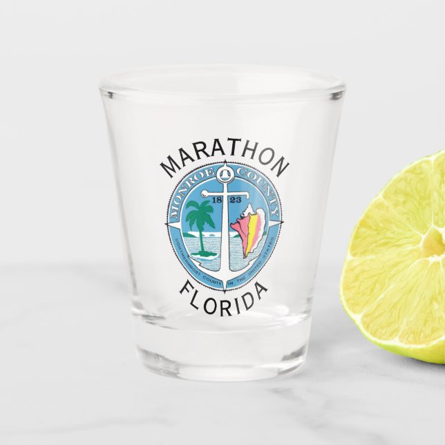 Copo De Shot Marathon - Florida Keys (Frente)