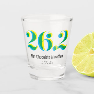 Copo De Shot Maratona Personalizada 26.2 Executando Texto Negri