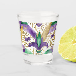 Copo De Shot Mardi gras color Cooler