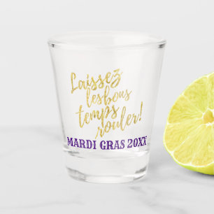 Copo De Shot Mardi Gras Deixar Os Bons Tempos Rolar