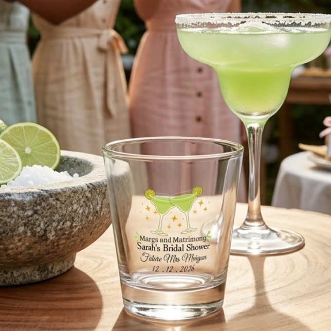 Copo De Shot Margs e Matrimônio Brinde de Chá de Noiva margarit (Criador carregado)