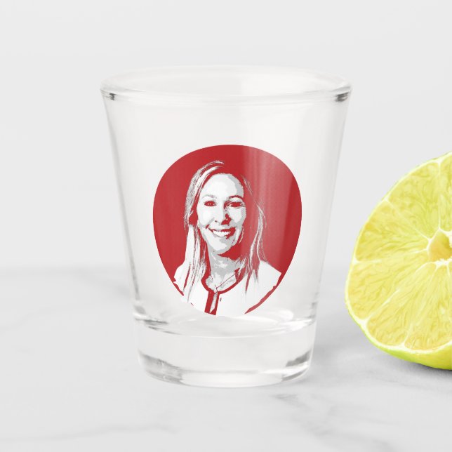 Copo De Shot Marjorie Taylor Greene (Frente)