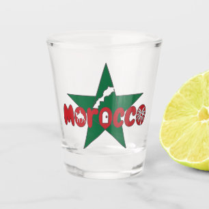 Copo De Shot Marrocos é uma marca de grandeza de portas, dunas 
