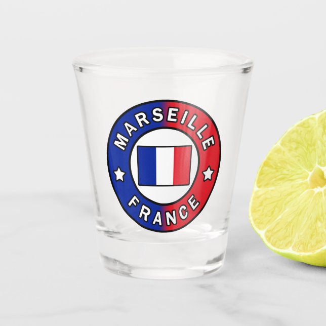 Copo De Shot Marselha França (Frente)